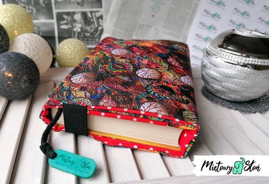 Otulacz / etui na książkę ~ jesienne liście