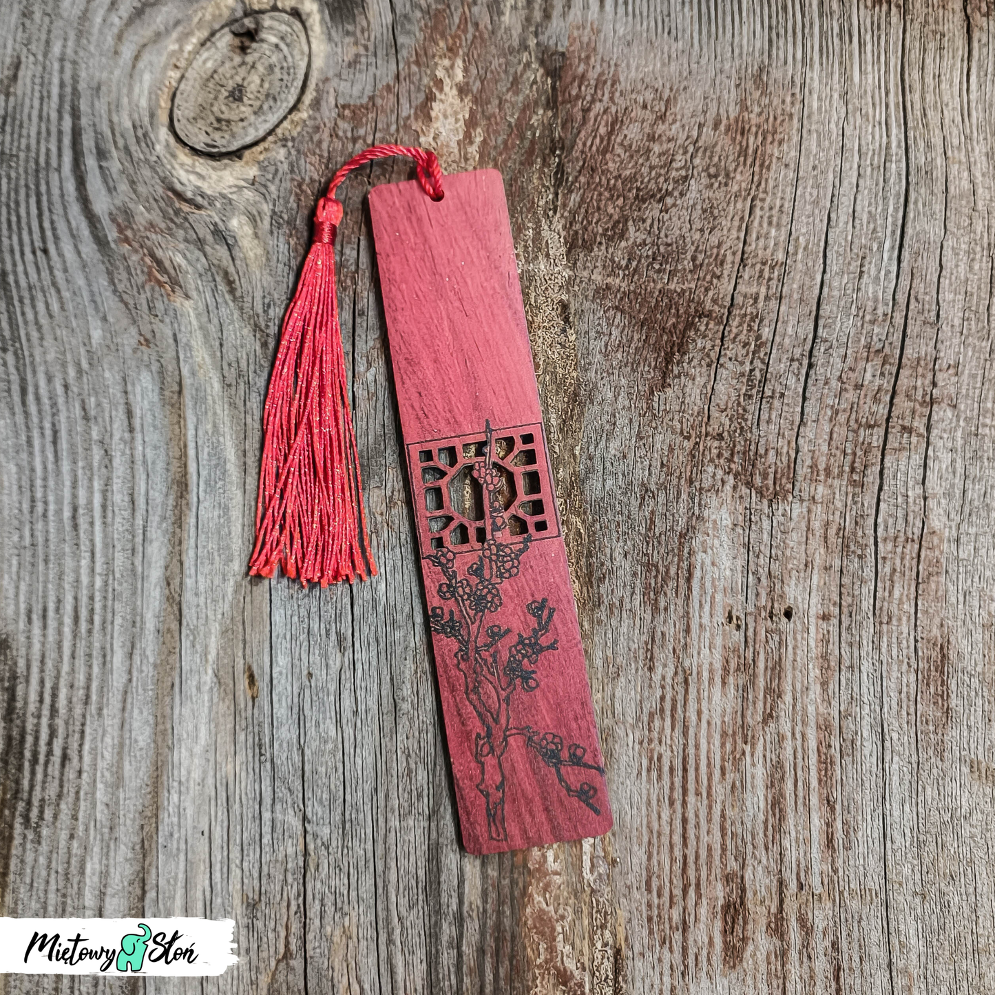 Zakładka do książki ~ drewniana