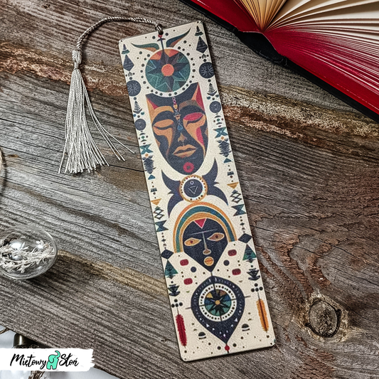 Zakładka do książki ~ drewniana ~ Afryka