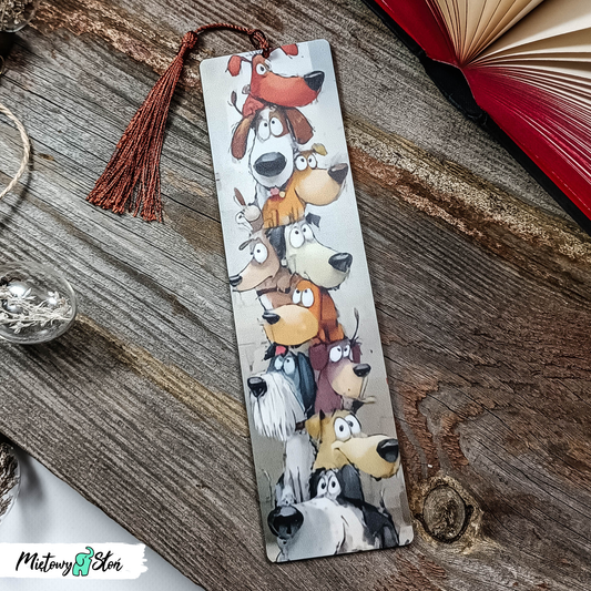 Zakładka do książki ~ drewniana ~ pieseły