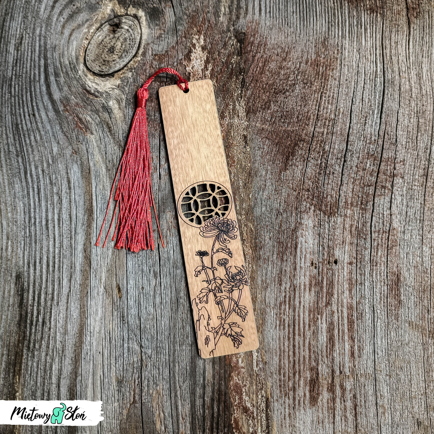 Zakładka do książki ~ drewniana