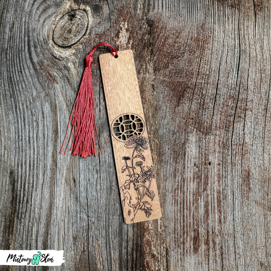 Zakładka do książki ~ drewniana