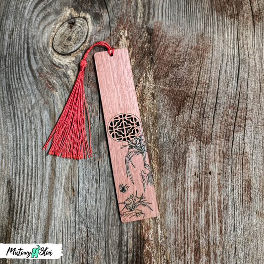 Zakładka do książki ~ drewniana