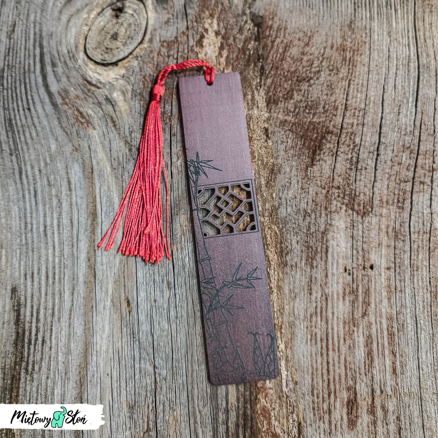 Zakładka do książki ~ drewniana