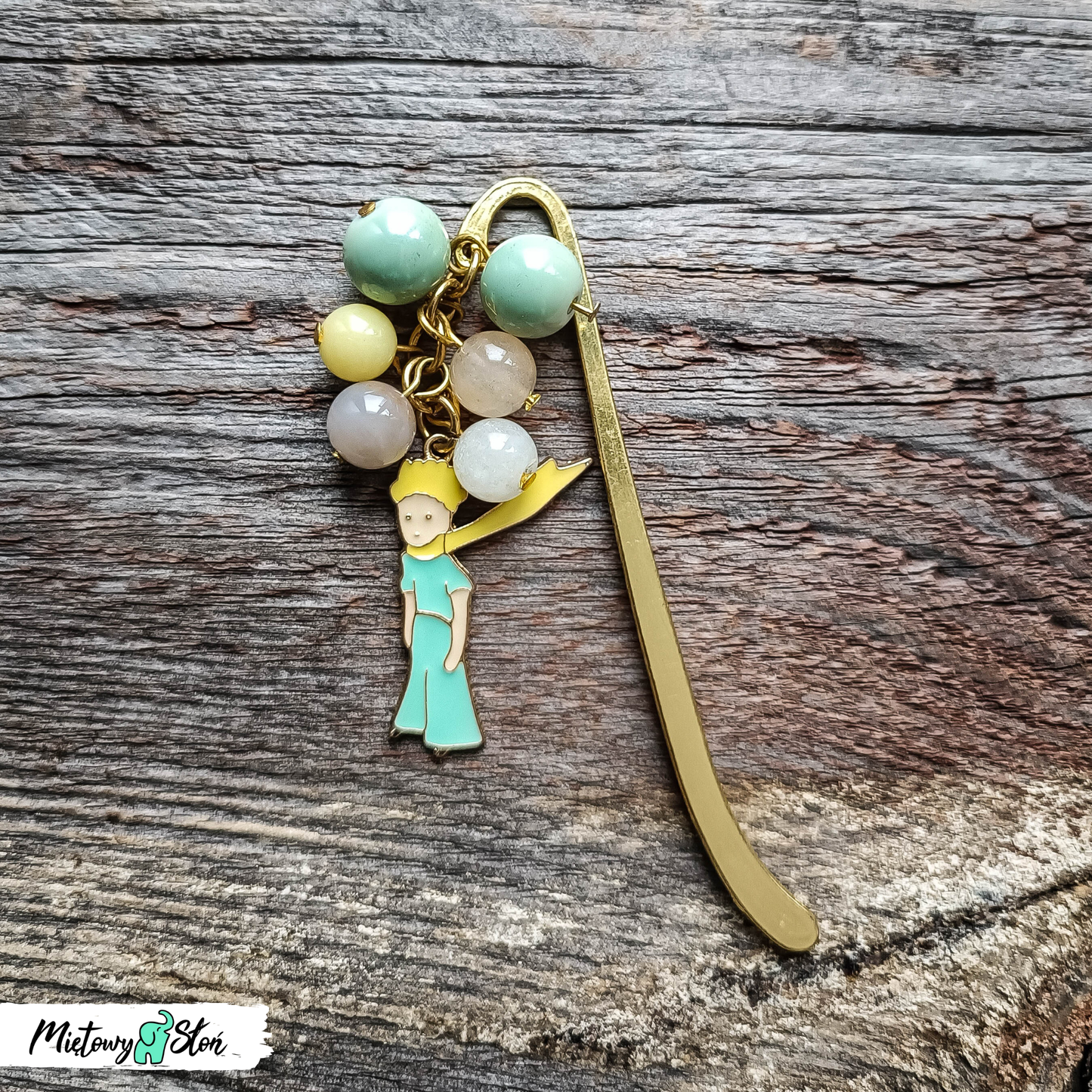 Zakładka do książki ~ metalowa ~ Mały Książę