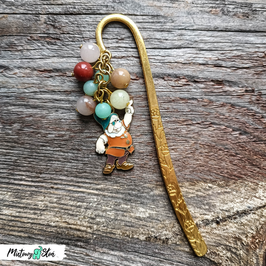 Zakładka do książki ~ metalowa ~ krasnal